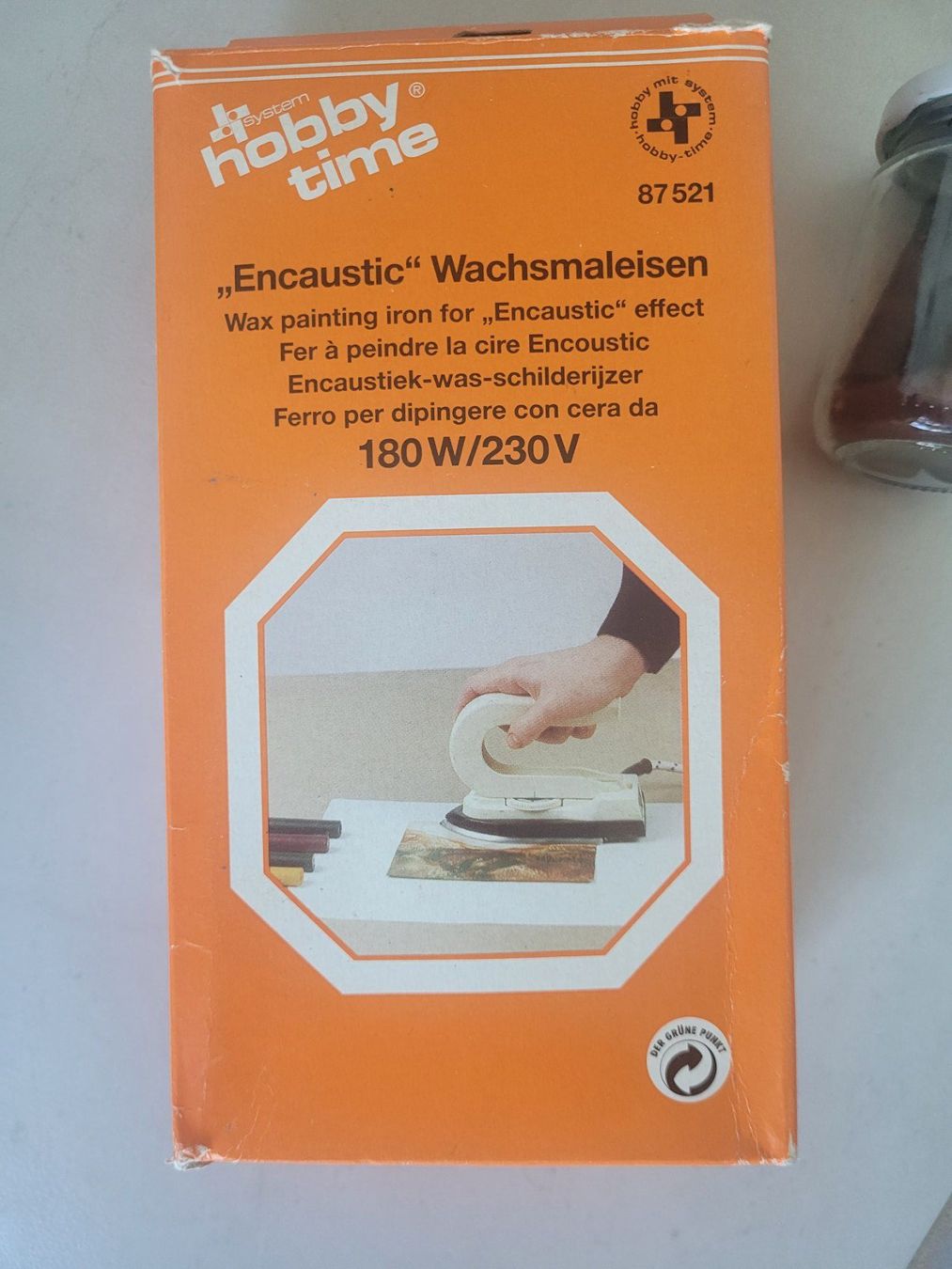 Bastelsets: Hobby Time Encaustic Wachsmaleisen Set gebraucht – Gebraucht aus Baar von Hasezah 1