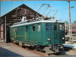 SBB Brünigbahn Gepäcktriebwagen Deh 4/6 909