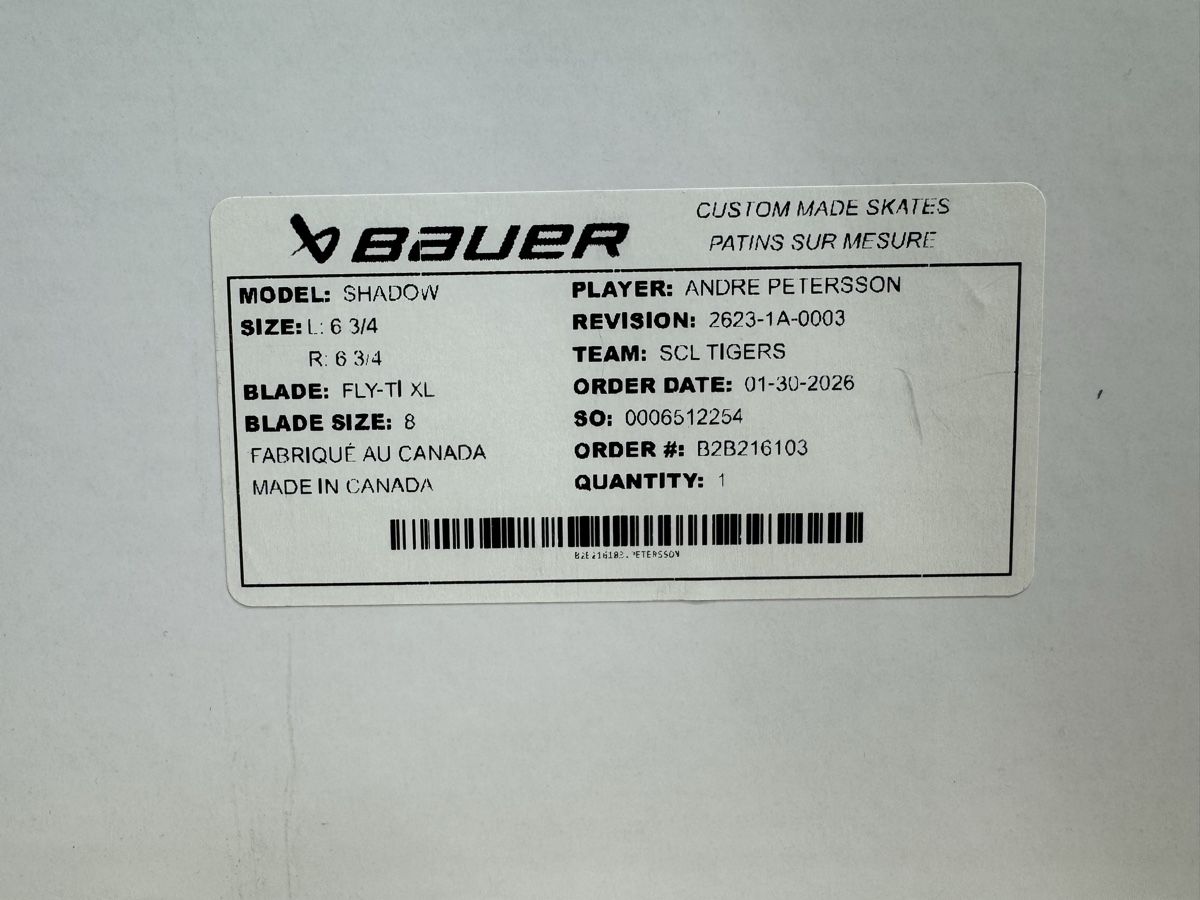 Bauer Pattini da ghiaccio: Bauer Shadow Schlittschuhe – Usato da Kaltacker venduto da TB40 3