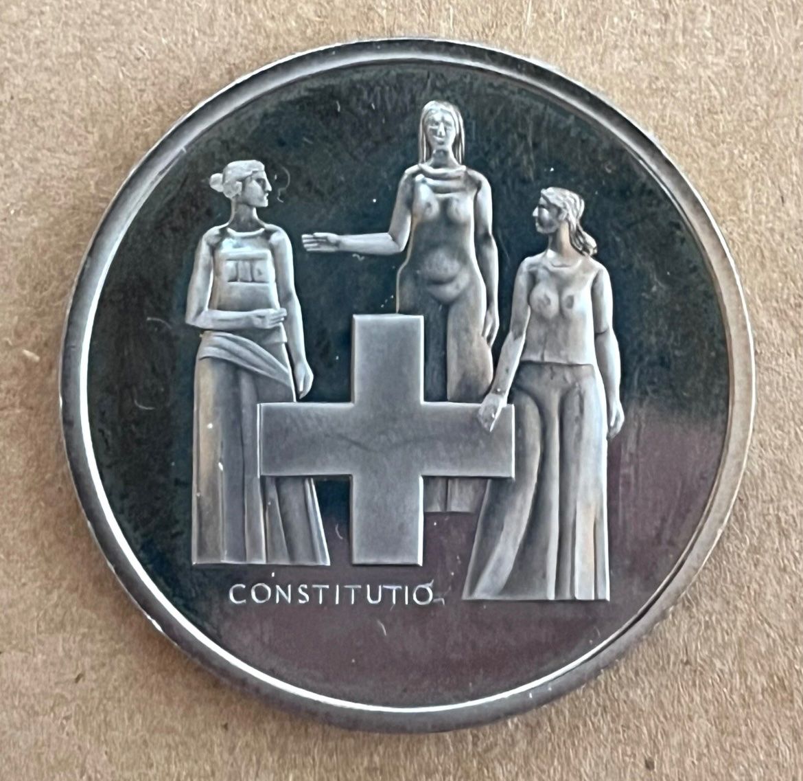 Tutti le monete: 5frs commémorative 1974 – Usato da Renan BE venduto da johncactus
