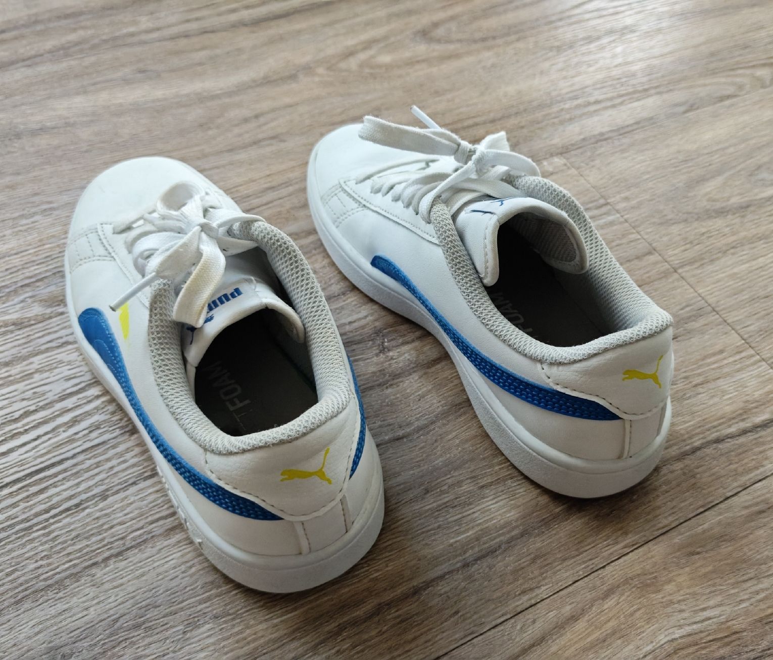 Puma Scarpe da uomo: Turnschuhe Puma weiss blau, Gr. 36 – Usato da Neuenkirch venduto da ele99 1