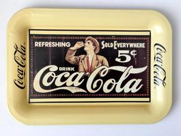 Coca-Cola Untersetzer - Grösse ca.16,8x11,7 cm  (04)