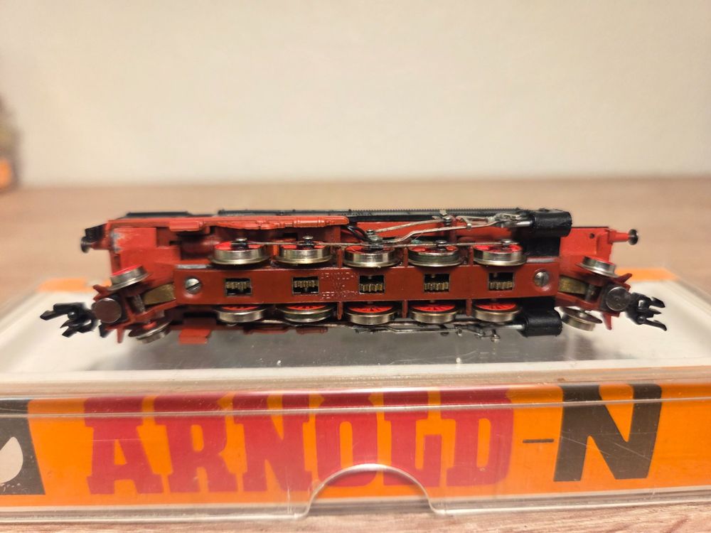 Arnold Voie N 4331 Wagon-Citernes Esso De DB Bon en Emballage D'Origine