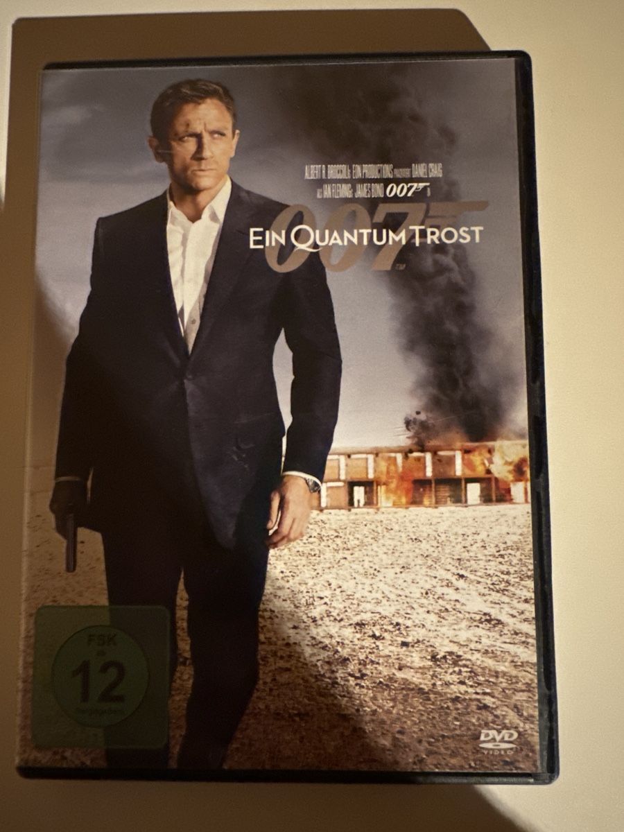 Alle DVDs: 007 Ein Quantum Trost – Gebraucht aus Zollbrück von playboy_1995