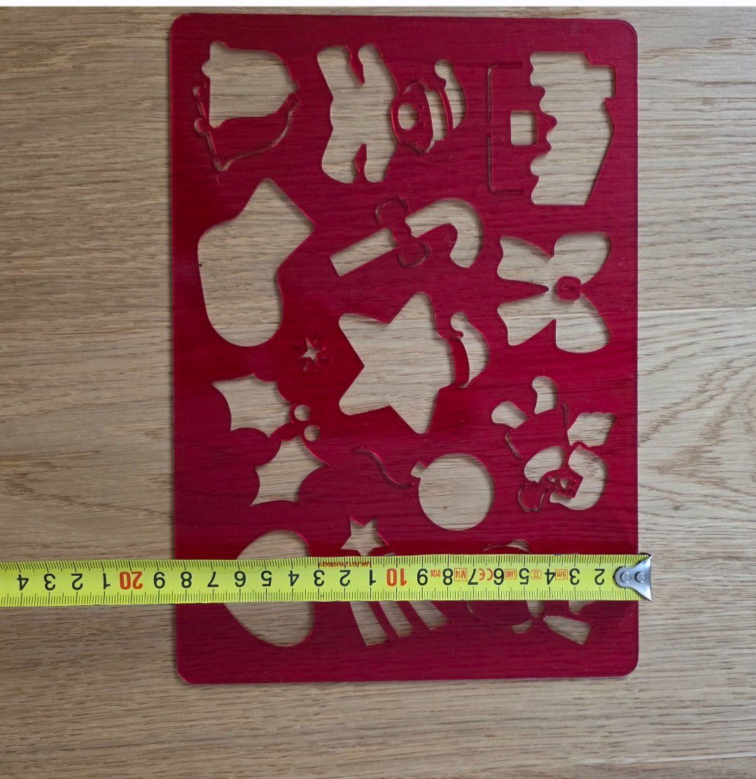 Kit bricolage: 2x Motiv-Schablone Weihnachten – Usato da Richterswil venduto da adora88 2