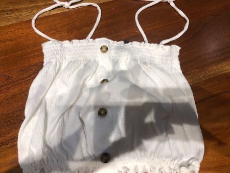 Weisses Sommer Crop Top - Grösse XS - guter Zustand