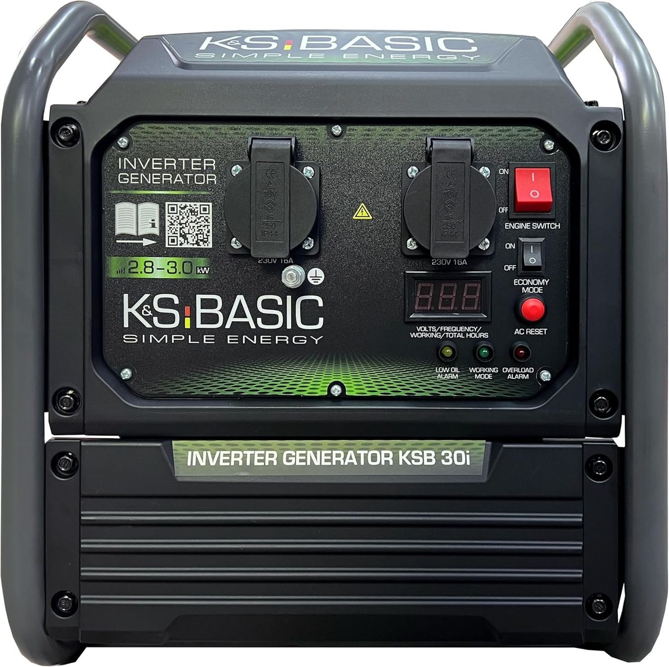 Générateurs de courant: K&S BASIC 30i Inverter Generator 2800W 3000W maximal kompakt – Neuf avec emballage d'origine à Hundwil par pak_7zvn