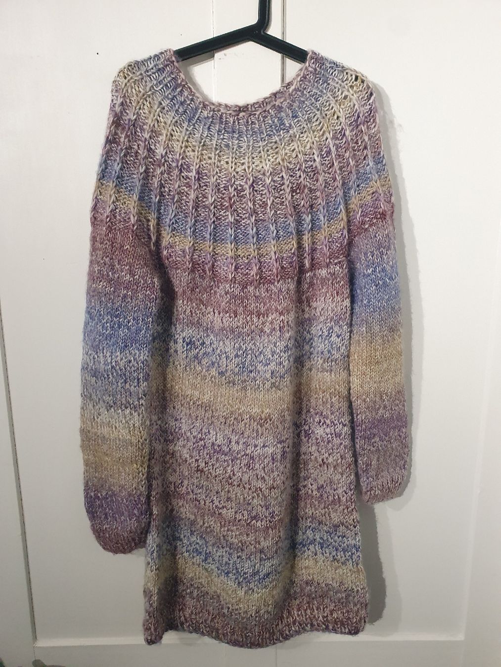 Vestiti: Gestricktes Kleid lang, Handgemacht – Nuovo (secondo la descrizione) da Langnau i. E. venduto da angela_moana 5