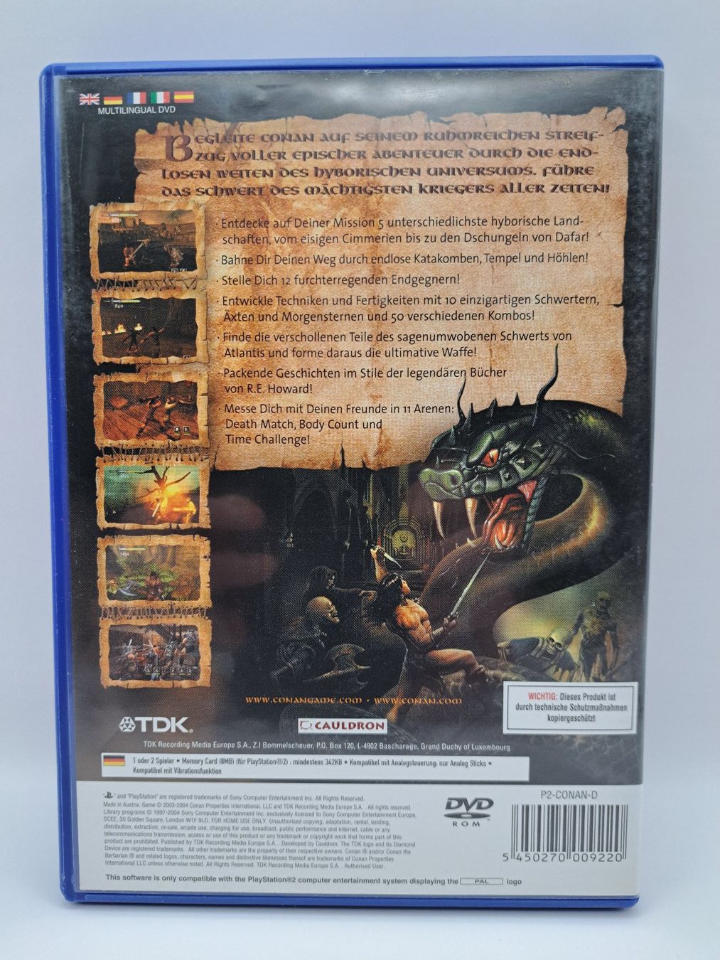 Giochi: Conan (Playstation 2/PS2) – Usato da Balgach venduto da Wasnwasn 1