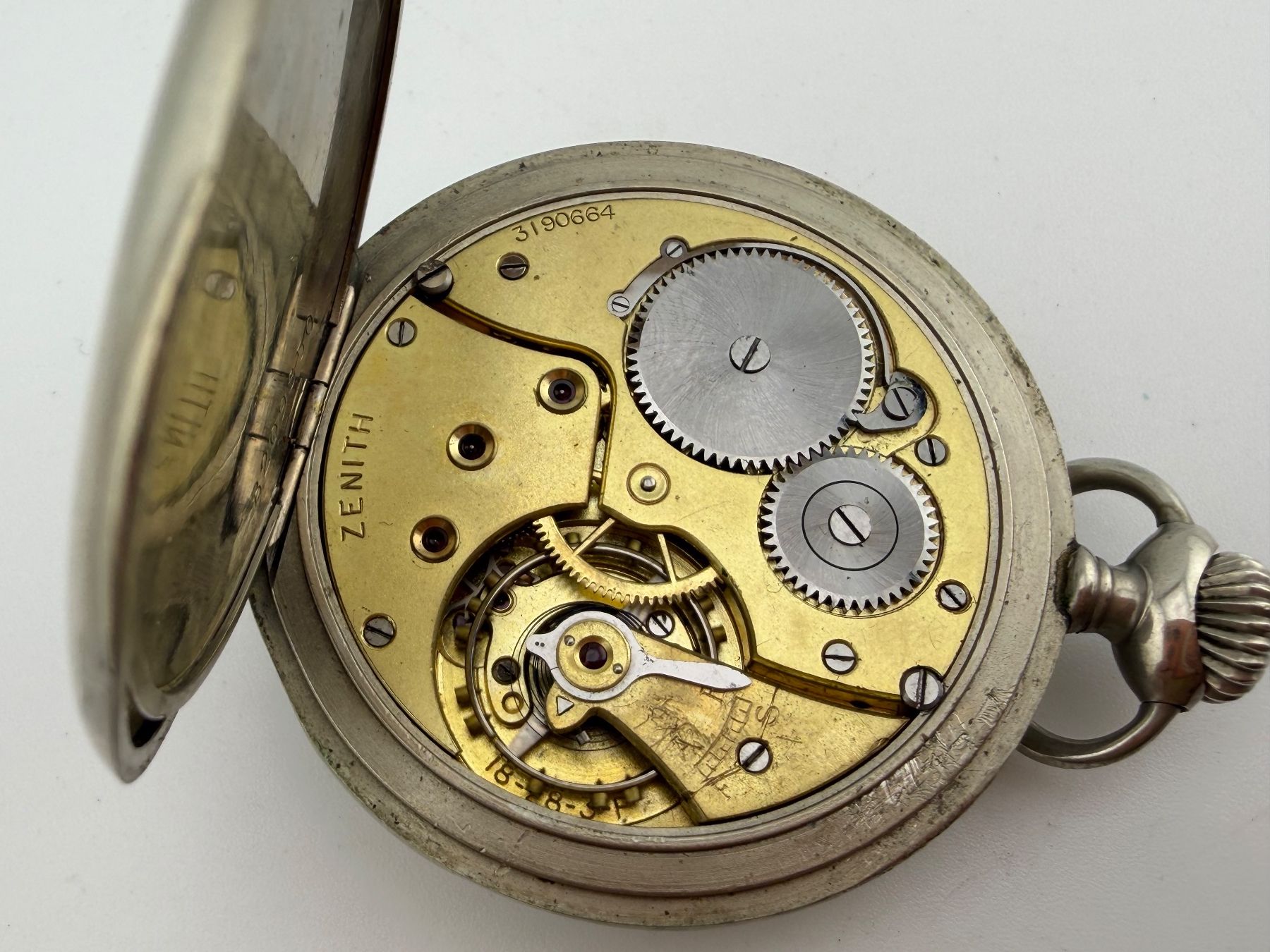 Zenith Orologi: Vintage ZENITH Taschenuhr läuft – Usato da Biel/Bienne venduto da MrP_WatchesBiel 5