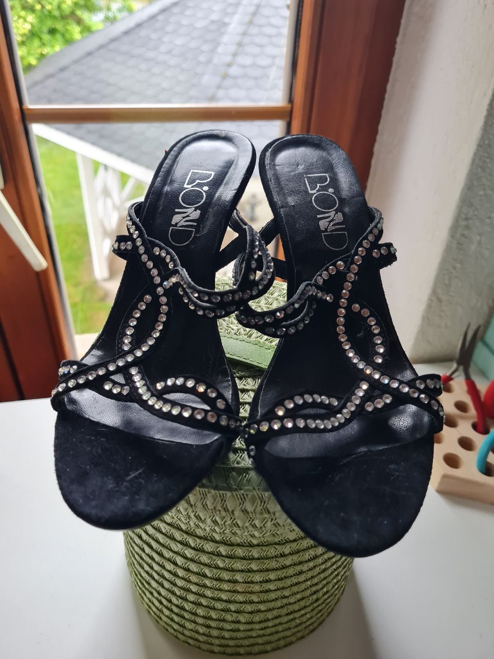 Damenschuhe: Sandalettes à talon. T37 – Gebraucht aus Prévonloup von Chambryand2023 2