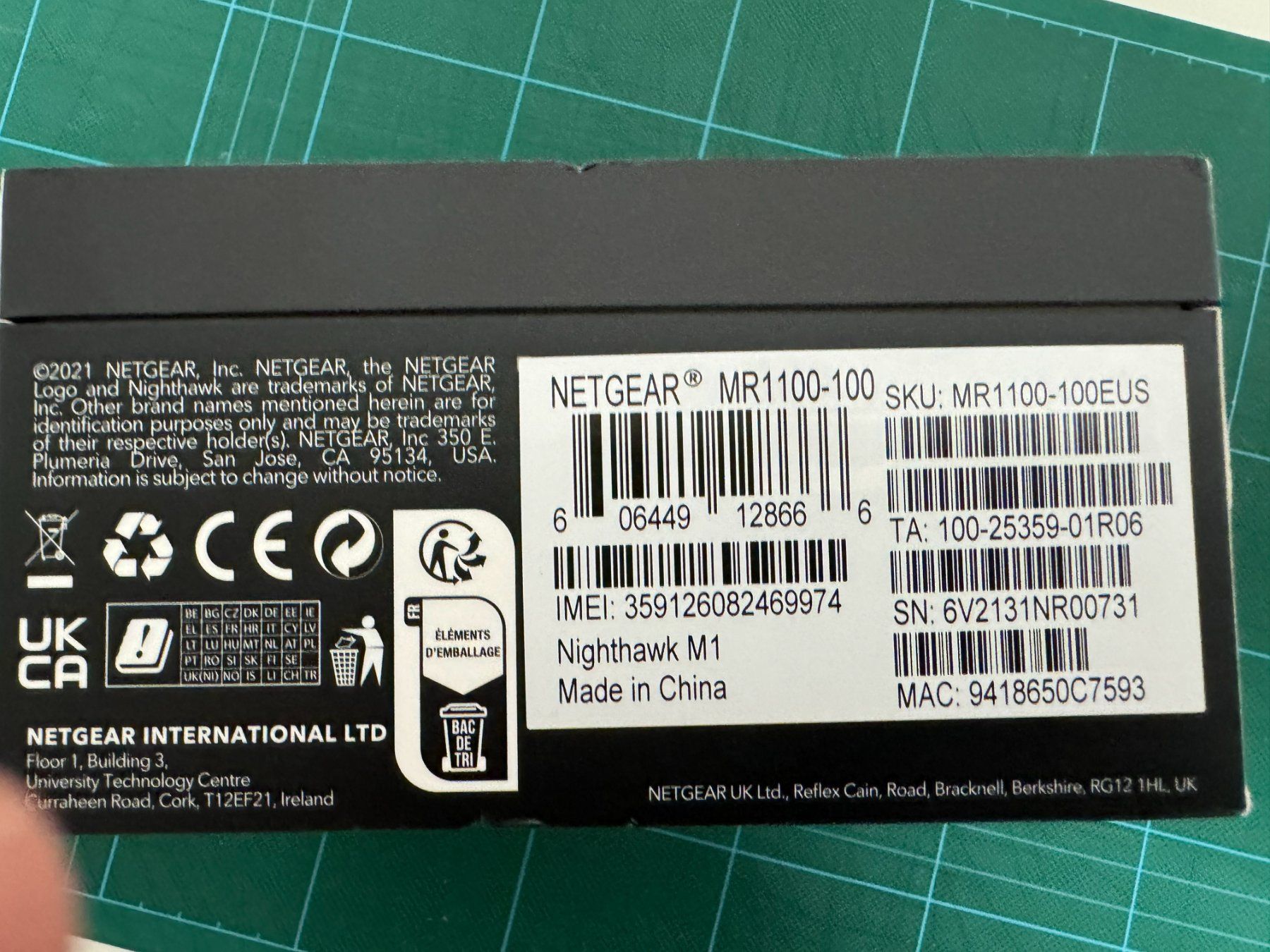 Modems & Routeurs: Nighthawk M1 Neu – Neuf avec emballage d'origine à Niederrohrdorf par ursgut-vinyl 2