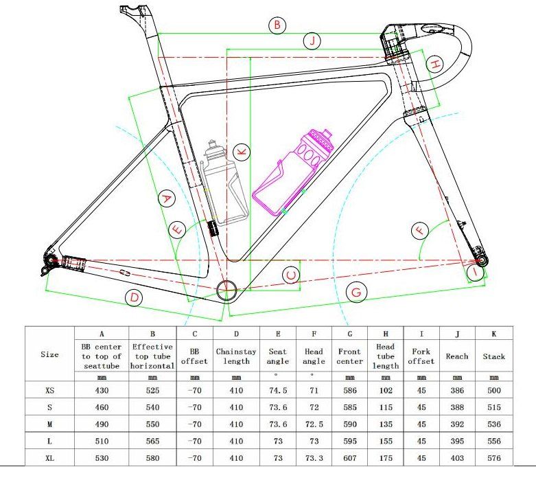 Erox Biciclette: Rennrad Rahmen Karbon Erox Pro Custom Made – Nuovo e nell'imballaggio originale da Zürich venduto da santamonicasport 4