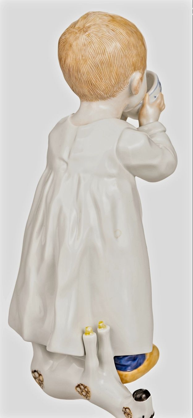 Statuette: Meissen Hentschelkind – Usato da Opfikon venduto da koiliebhaber 1