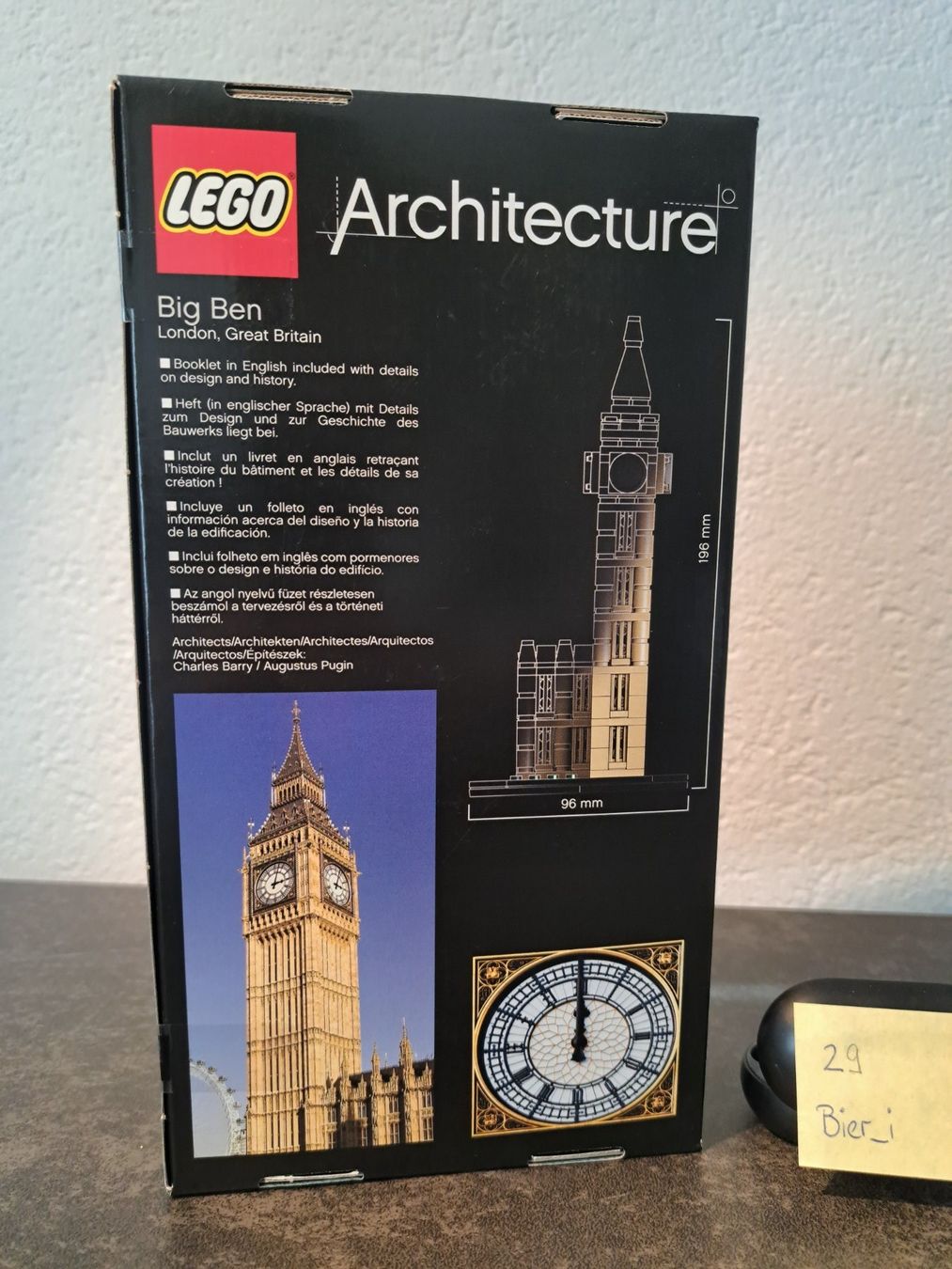 Lego Kit di costruzioni: Lego 21013 Architecture  - Big Ben NEU - OVP – Nuovo e nell'imballaggio originale da Gümligen venduto da Bier_i 1