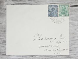 CL06 Enveloppe + Timbre Inde 19xx