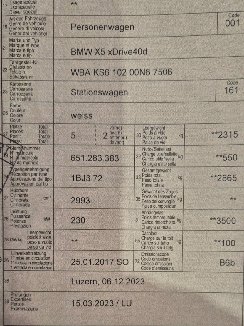 BMW Automobili: BMW X5 xDrive40d – Usato da Otelfingen venduto da hof74 9