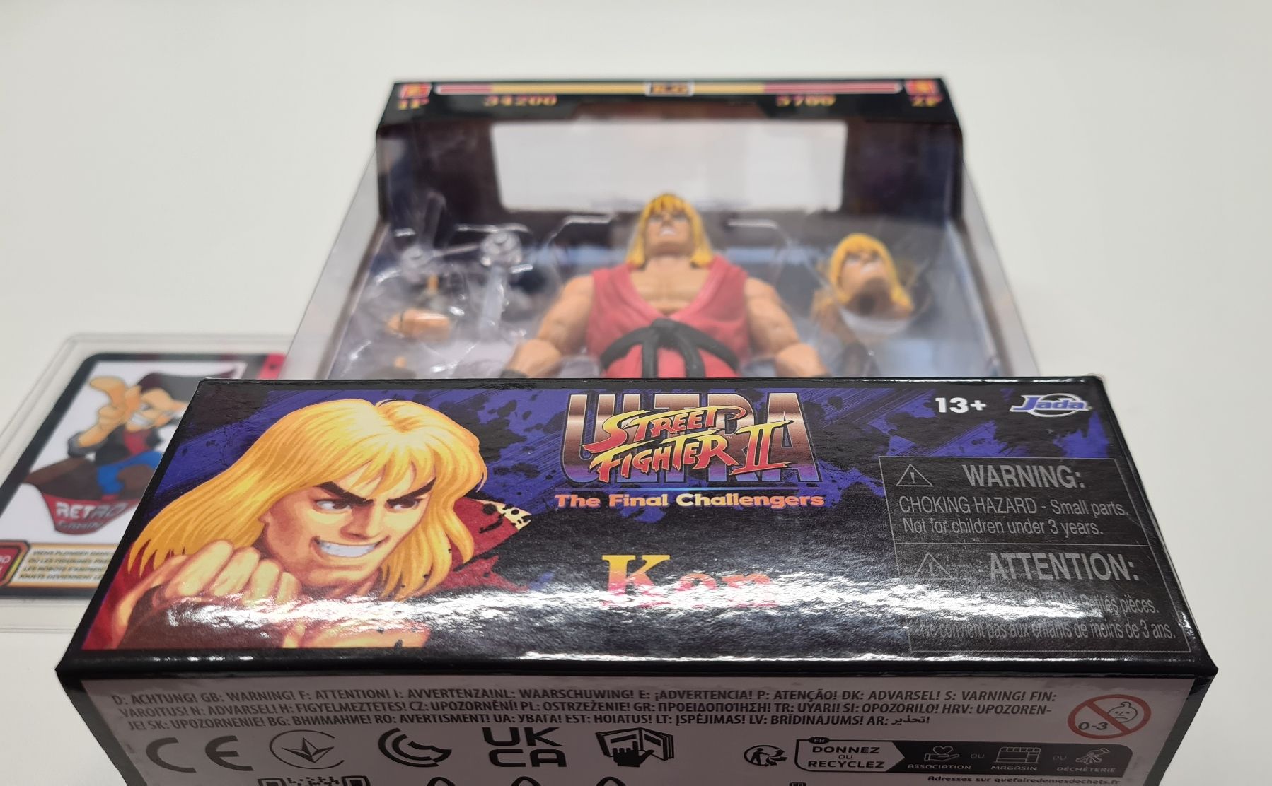 Statuette: Figurine Ken Master - Street Fighter 2 - Jada – Nuovo e nell'imballaggio originale da Villarzel venduto da Retro_Gamin. 2