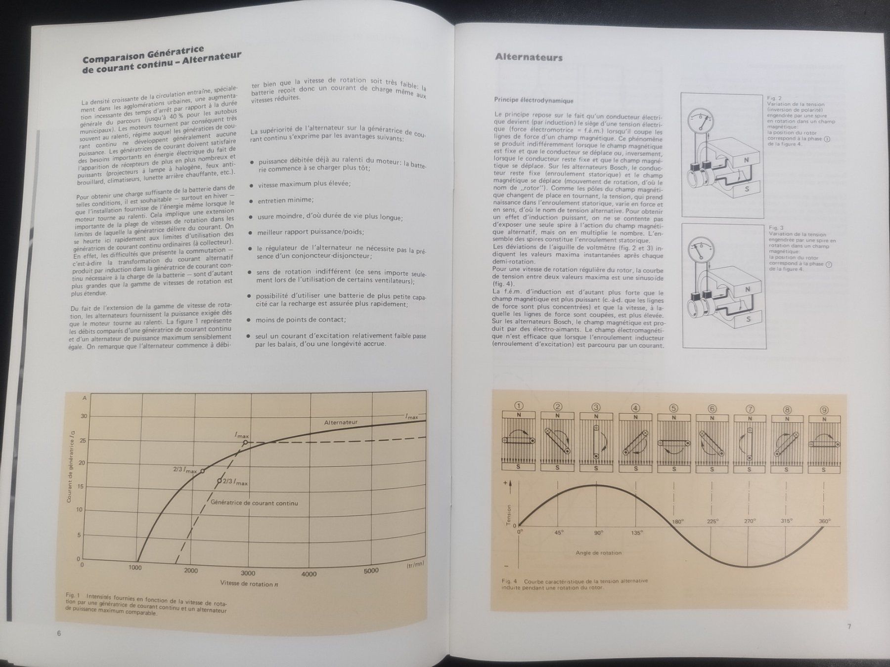 Livres: Notice technique Bosch Génératrices – D'occasion à Vulliens par cochise0 1