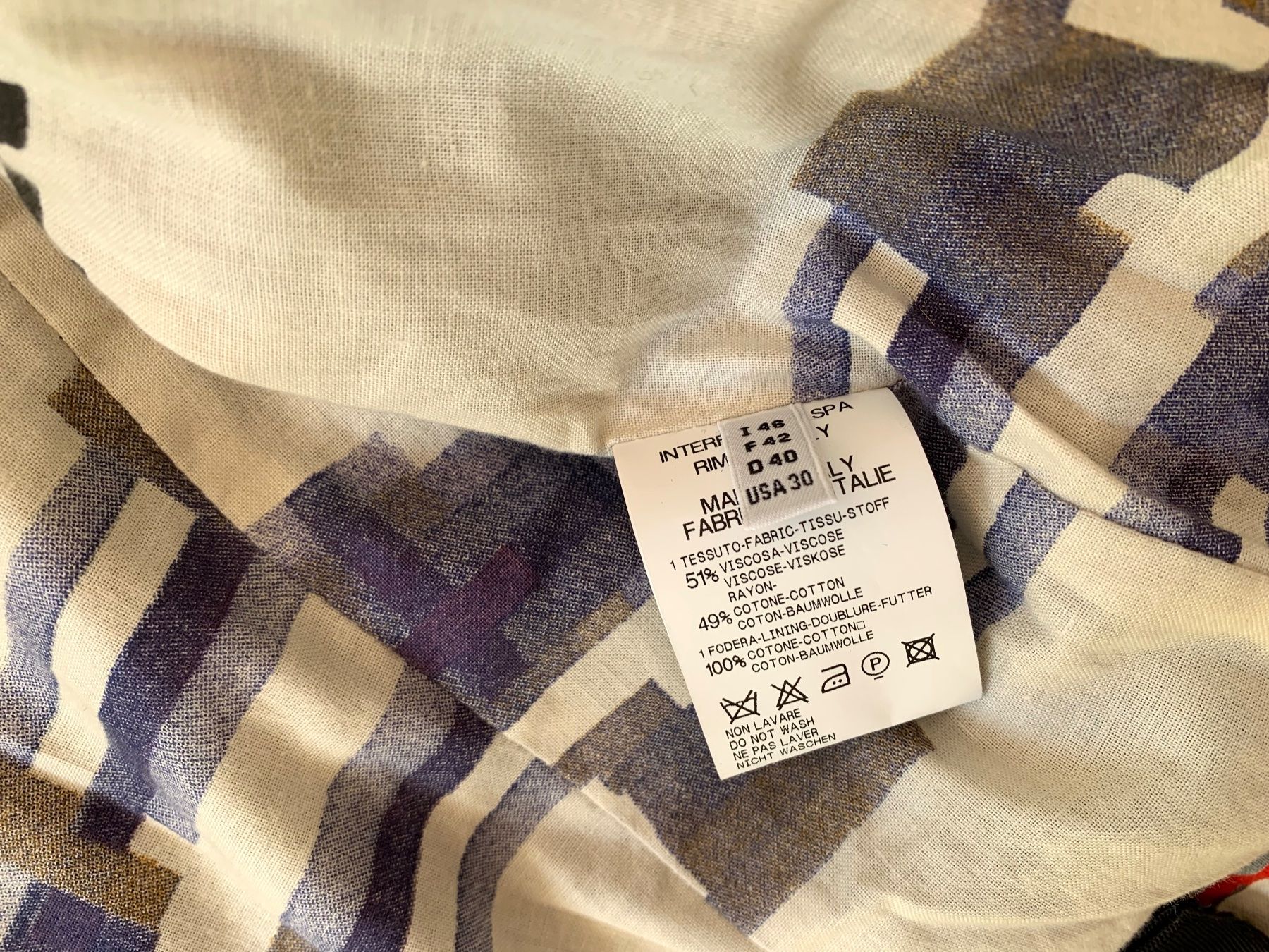 Girbaud Giacche: Marithé Francois Girbaud Uniform Jacke / Blazer Gr. 40 – Usato da Meiringen venduto da Stuffandmore 6