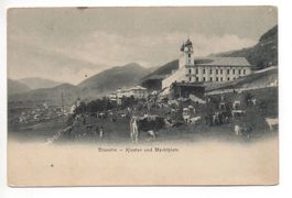 DISENTIS Kloster und Marktplatz - Kühe