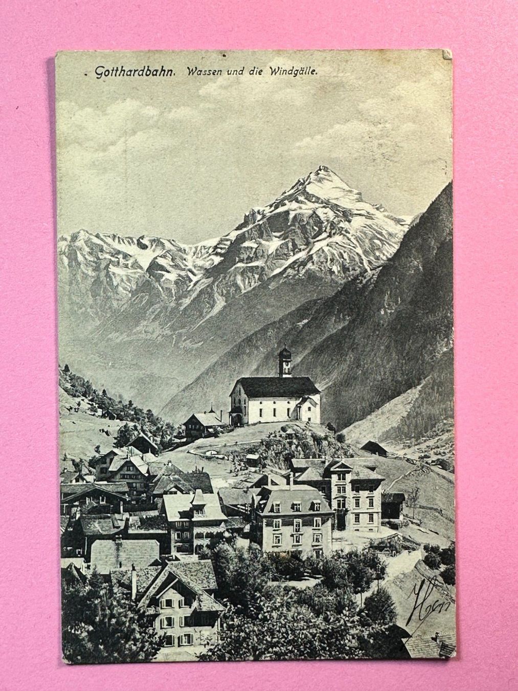Cartes postales: Gotthardbahn - Wassen - vor 1908 – D'occasion à Steg VS par _vinci_