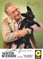 Walter Roderer 1920-2012 Nötzli Autogramm Foto 10x15cm