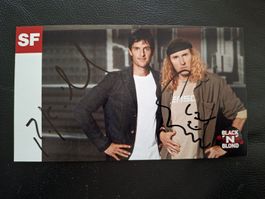 Chris von Rohr & Roman Kilchsperger Autogrammkarte original 