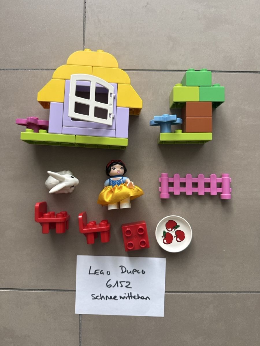 Lego Giocattoli: Lego Duplo 6152 Schneewittchen – Usato da Schwerzenbach venduto da Chris1