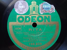 Disque 78 tours Odéon aiguille de Mistinguett - 166.339