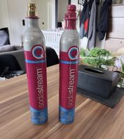 2x Sodastream Gasflaschen Quick Connect 60L guter Zustand