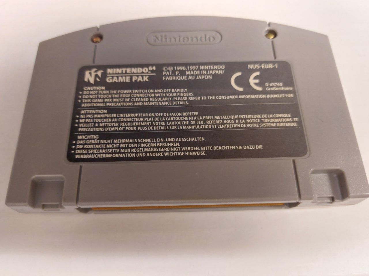 Nintendo Giochi: Pokémon Stadium - Nintendo N64 - DEUTSCH – Usato da Pambio Noranco venduto da Pol69 1