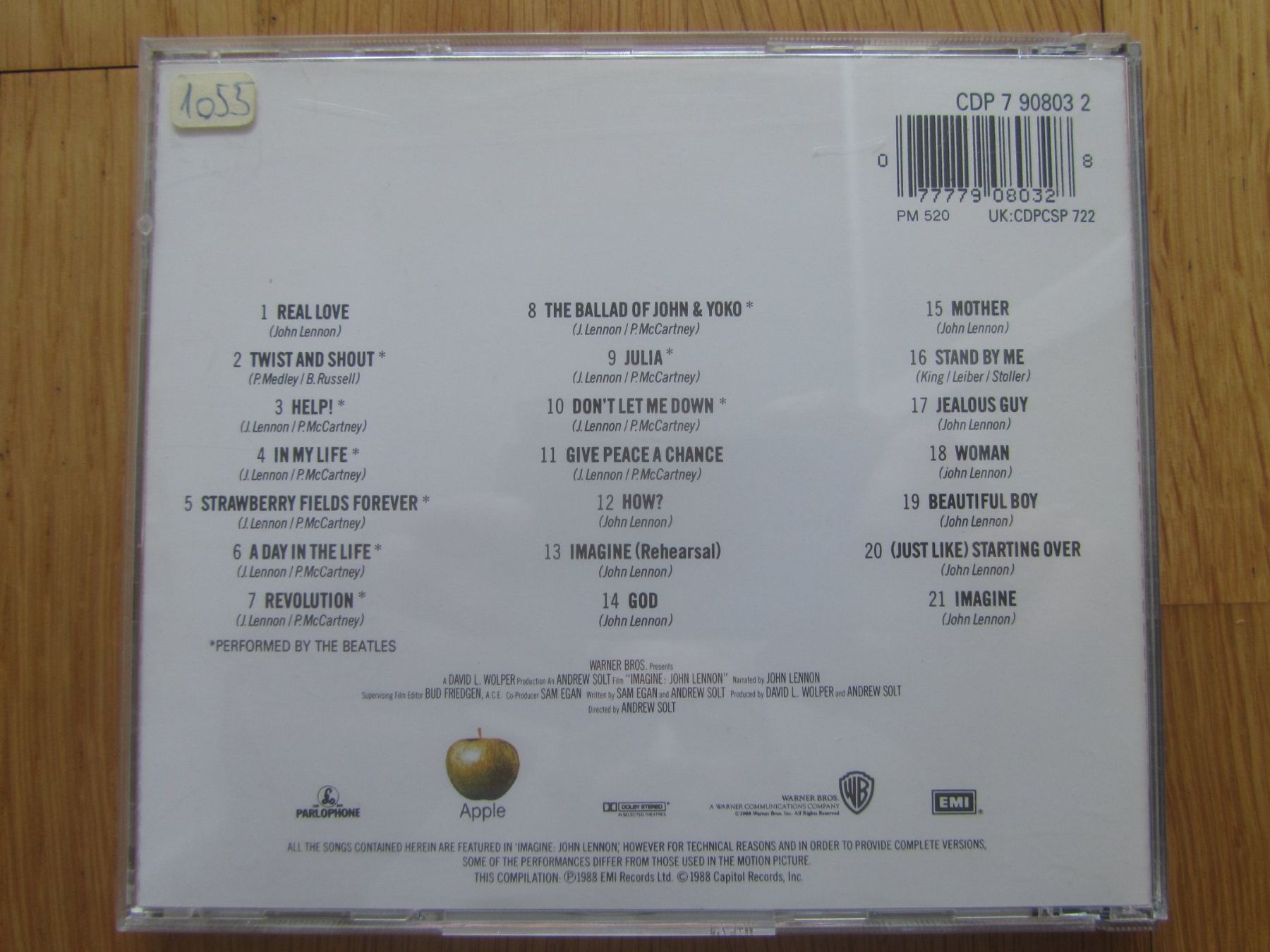 CD: John Lennon Imagine Soundtrack CD – Usato da Seengen venduto da mikelele 1