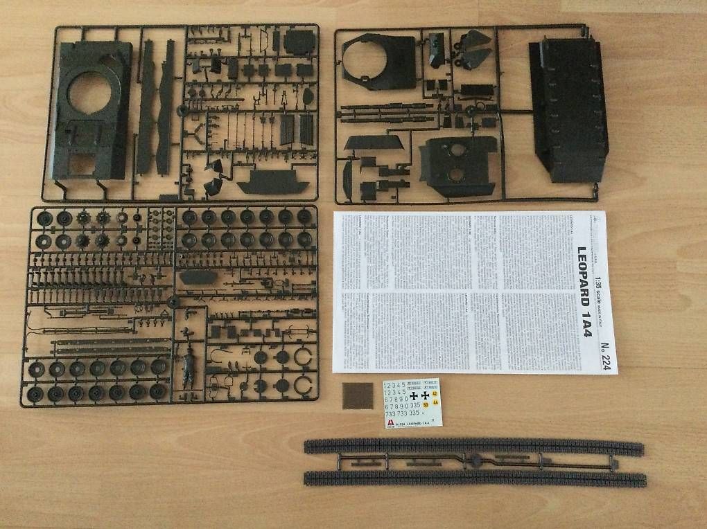 Italeri Kit di modellismo & Modellini statici: Italeri Leopard 1A4 – Nuovo (secondo la descrizione) da Rüfenach AG venduto da Hel_rrz6 1