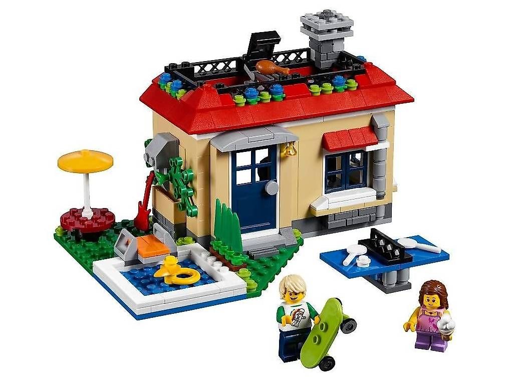 Jouets: Lego Creator 31067 / Ferien am Pool / 3 in 1 Set – D'occasion à Eschlikon TG par Farewell01