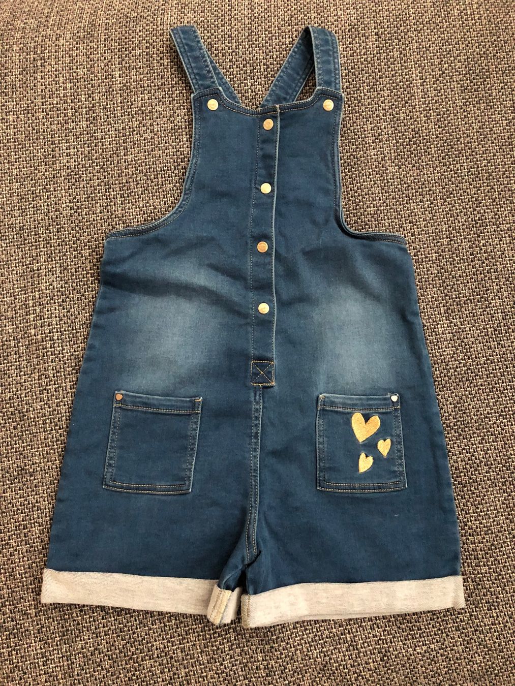 Tute: Kurzer Jeans Jumpsuit, Gr. 128 – Nuovo e nell'imballaggio originale da Ottenbach venduto da snla_scc9
