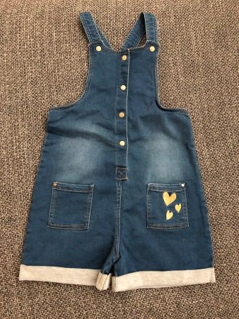 Kurzer Jeans Jumpsuit, Gr. 128