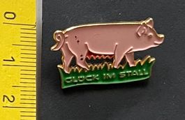Schwein, Sau / Glück im Stall,  / Pin