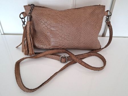 Sac bandoulière cuir style vintage