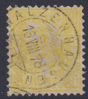 Sitzende Helvetia 15, Nr.39, V-O WALZENHAUSEN++++