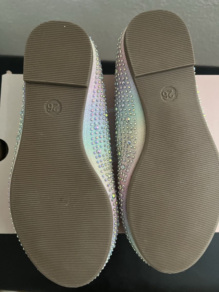 Graceland Scarpe per ragazzi: Neu Schue mit Glitzer, 26 – Nuovo (secondo la descrizione) da Bolligen venduto da Mariola001 3