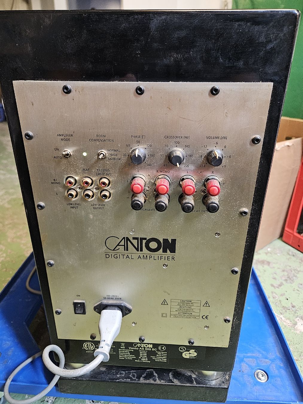 Canton Casse acustiche: Canton Vento AS 850 SC Subwoofer Schwarz – Usato da Rorschach venduto da TimelessTrading 5