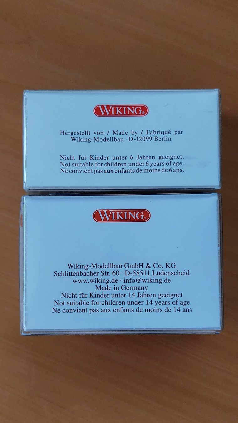Wiking Modellini d'auto: WIKING - 2 CH-Modelle im Set - 1:87 – Nuovo e nell'imballaggio originale da Rotkreuz venduto da MOBAHN-1zu87 4