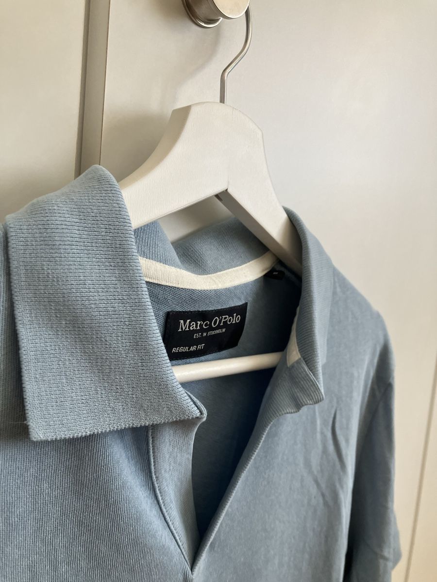 Polo-Shirts: Marc O'Polo Poloshirt hellblau M – Neu (gemäss Beschreibung) aus Winterthur von Streisel