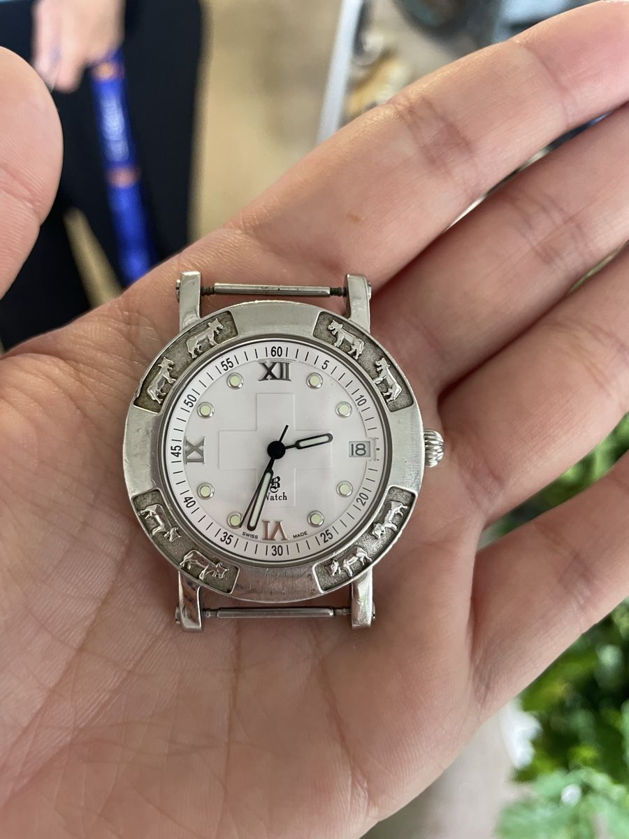 Uhren: Ziifernblatt einer Uhr – Defekt aus Turgi von eiiinalem