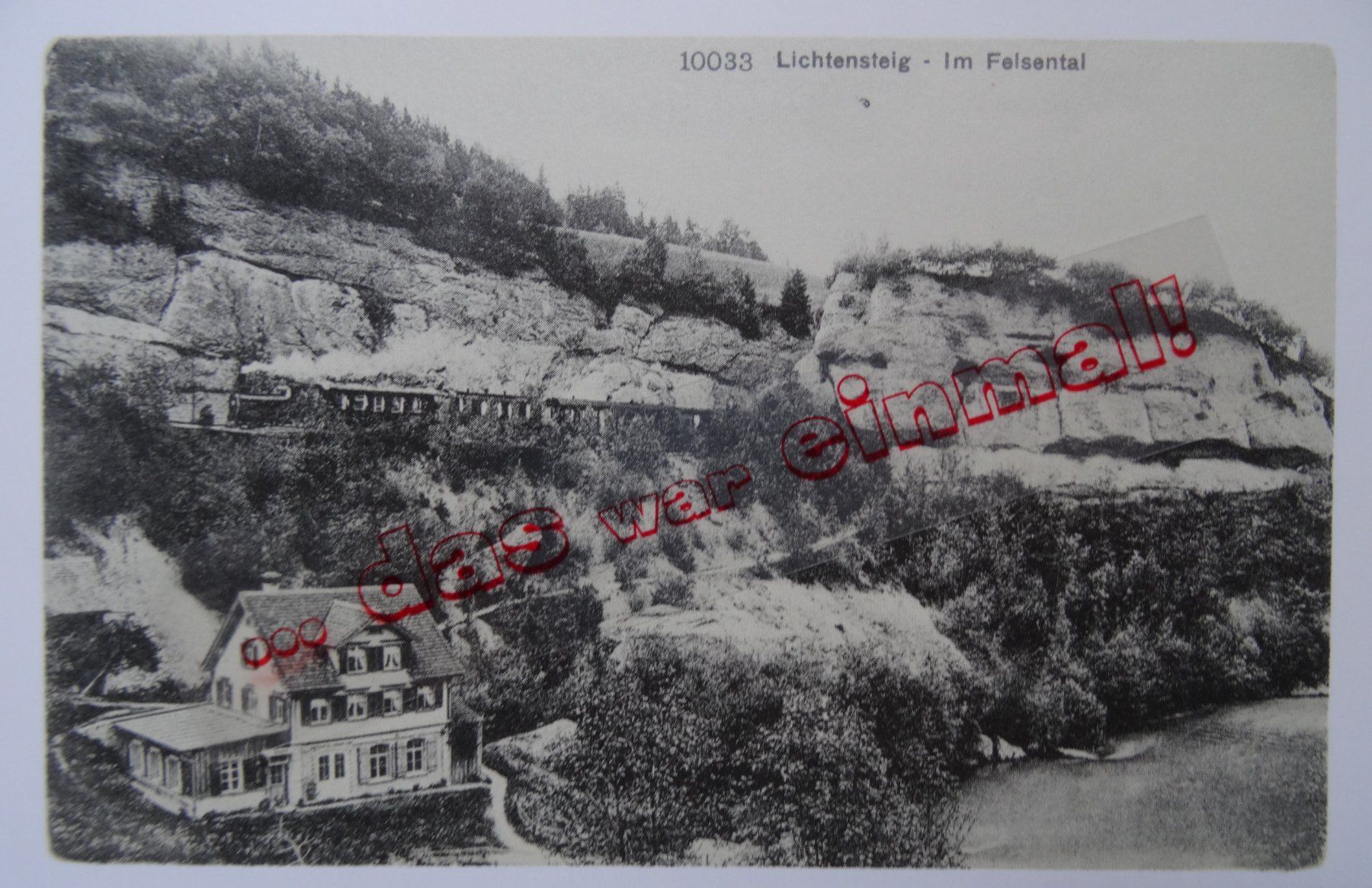 Cartoline postali: St. Gallen Lichtensteig Dampflok  anno 1909 – Usato da Safnern venduto da Wstussi
