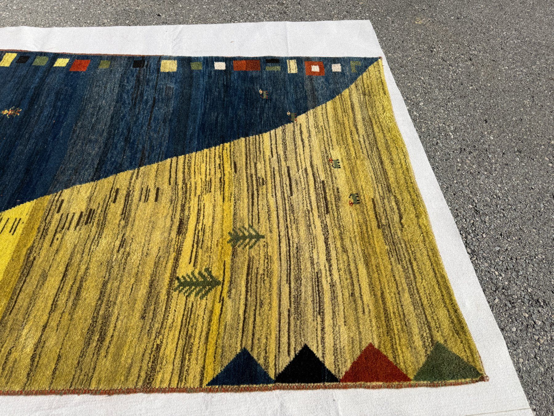 Gabbeh Tappeti: Gabbeh Teppich handgeknüpft 265x151cm sauber – Usato da Vacallo venduto da cri_229f 3