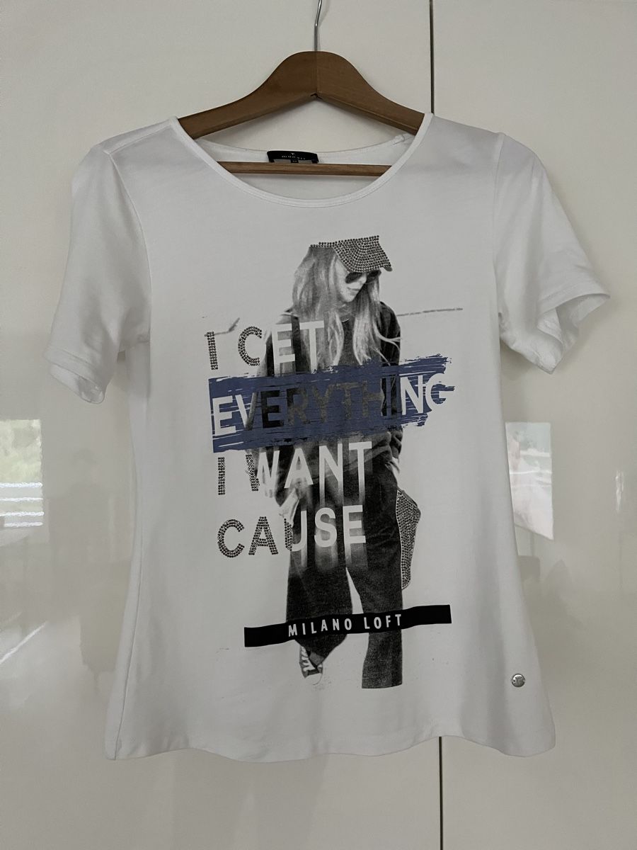 Monari T-shirt: Monari Tshirt tailliert – Nuovo (secondo la descrizione) da Wermatswil venduto da -secondchance-