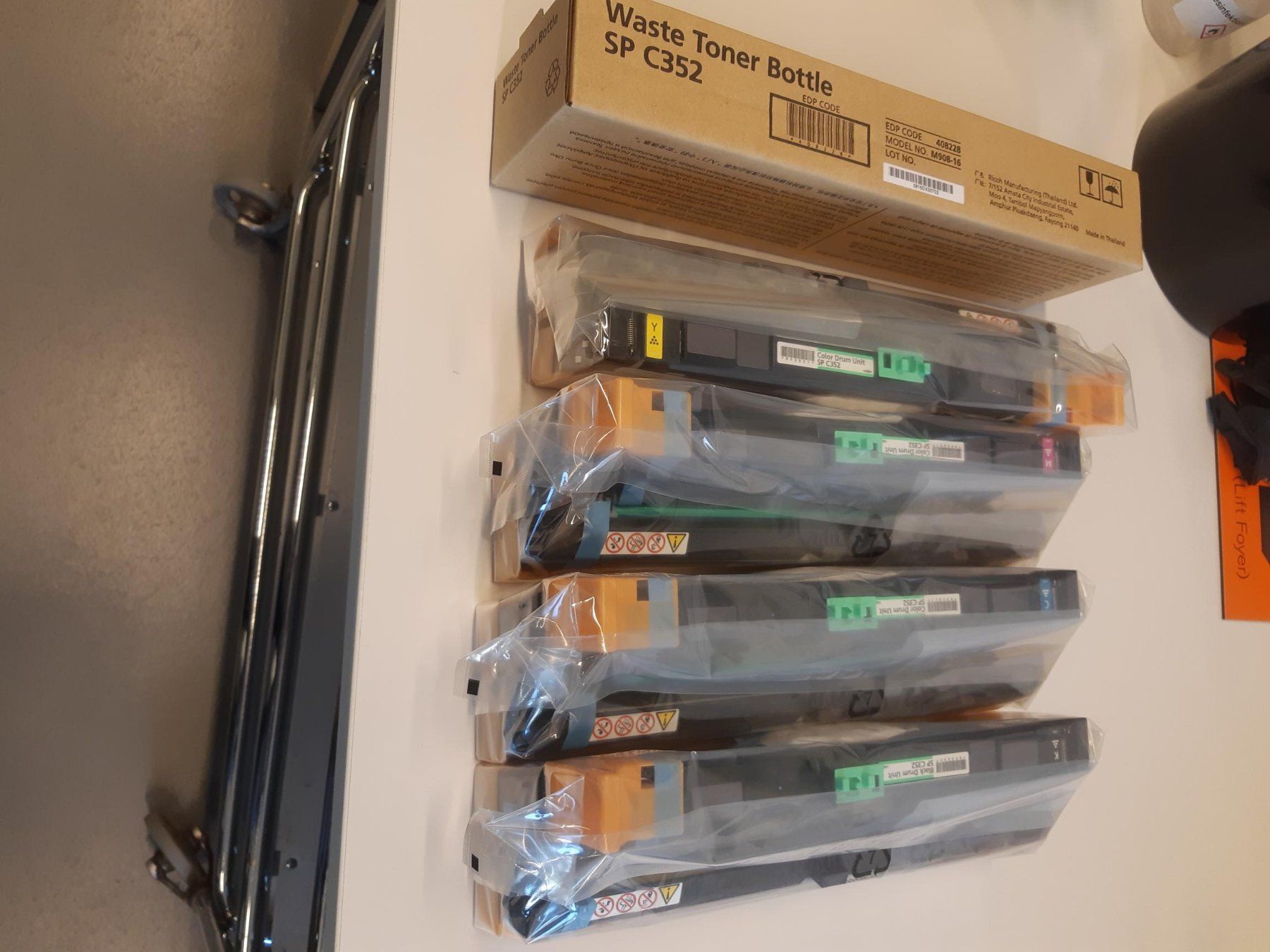 Ricoh Cartucce per stampanti & toner: Toner Ricoh Drum Unit SP C352 – Nuovo e nell'imballaggio originale da Frauenfeld venduto da Wohnwagen02