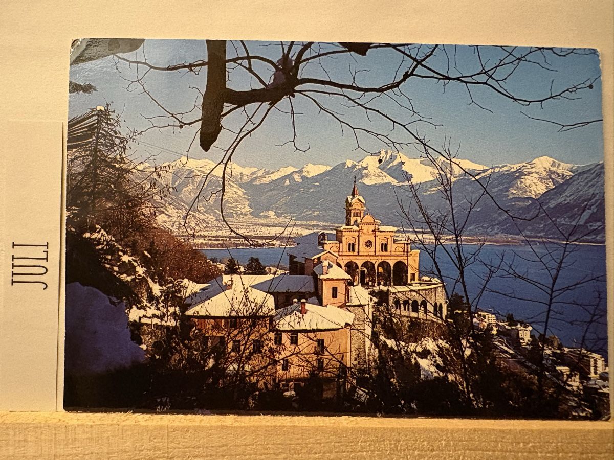 Cartoline postali: AK von Madonna del Sasso / Locarno – Usato da Rümlang venduto da Kartenpost1